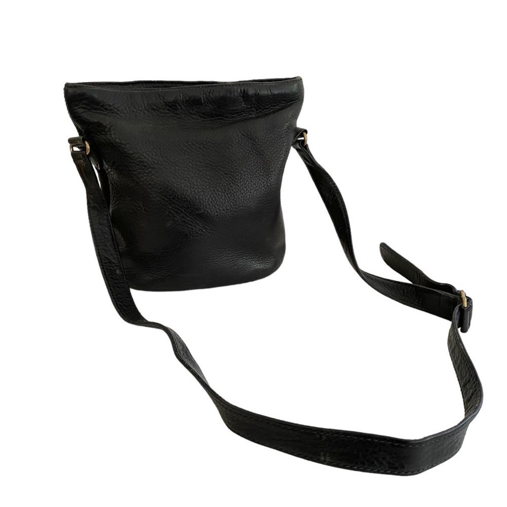 Vintage Coach Black Pebbled Leather Sonoma Shoulder Bucket Bag Crossbody…